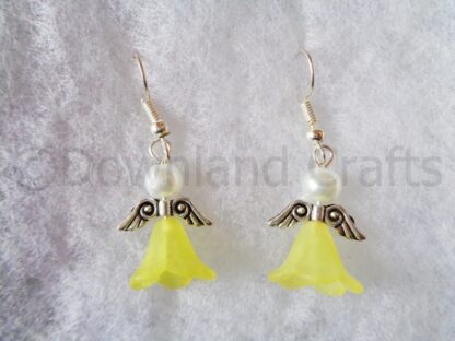 Yellow Molly Angel Earrings