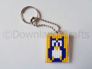Owl Mini Mosaic Keyring