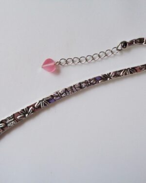 Butterfly Bookmark Large Pink Heart