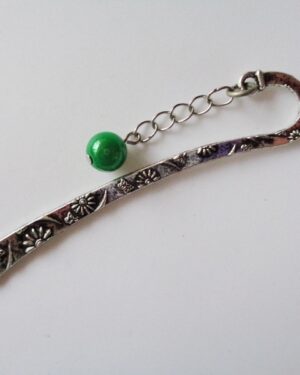 Butterfly Bookmark Small Green Round