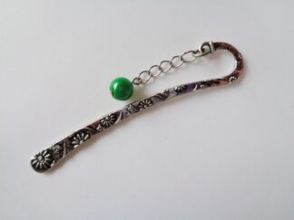 Butterfly Bookmark Small Green Round