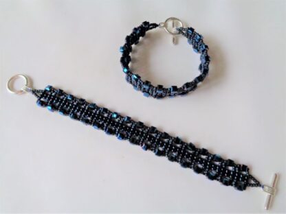 Crystal Cube Bracelet - Blue