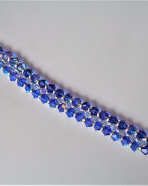 Crystal Chainmaille Bracelet – Blue