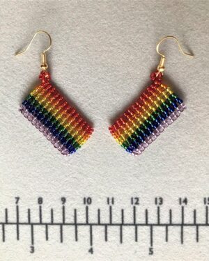 Flag Earrings