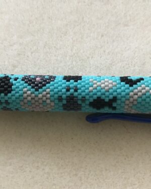 Meow Pen Wrap Blue